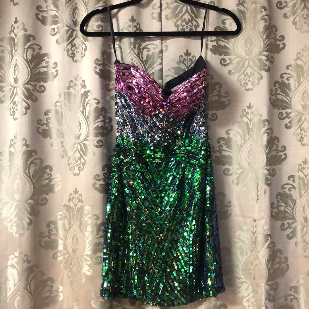 Sherri Hill sequin dress